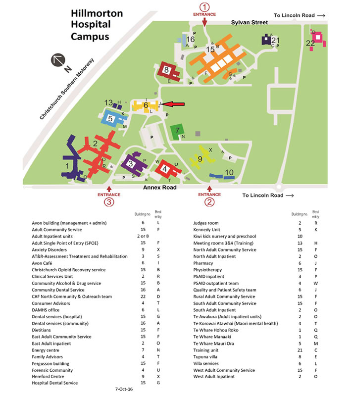 Canterbury District Health Board - Hillmorton Hospital